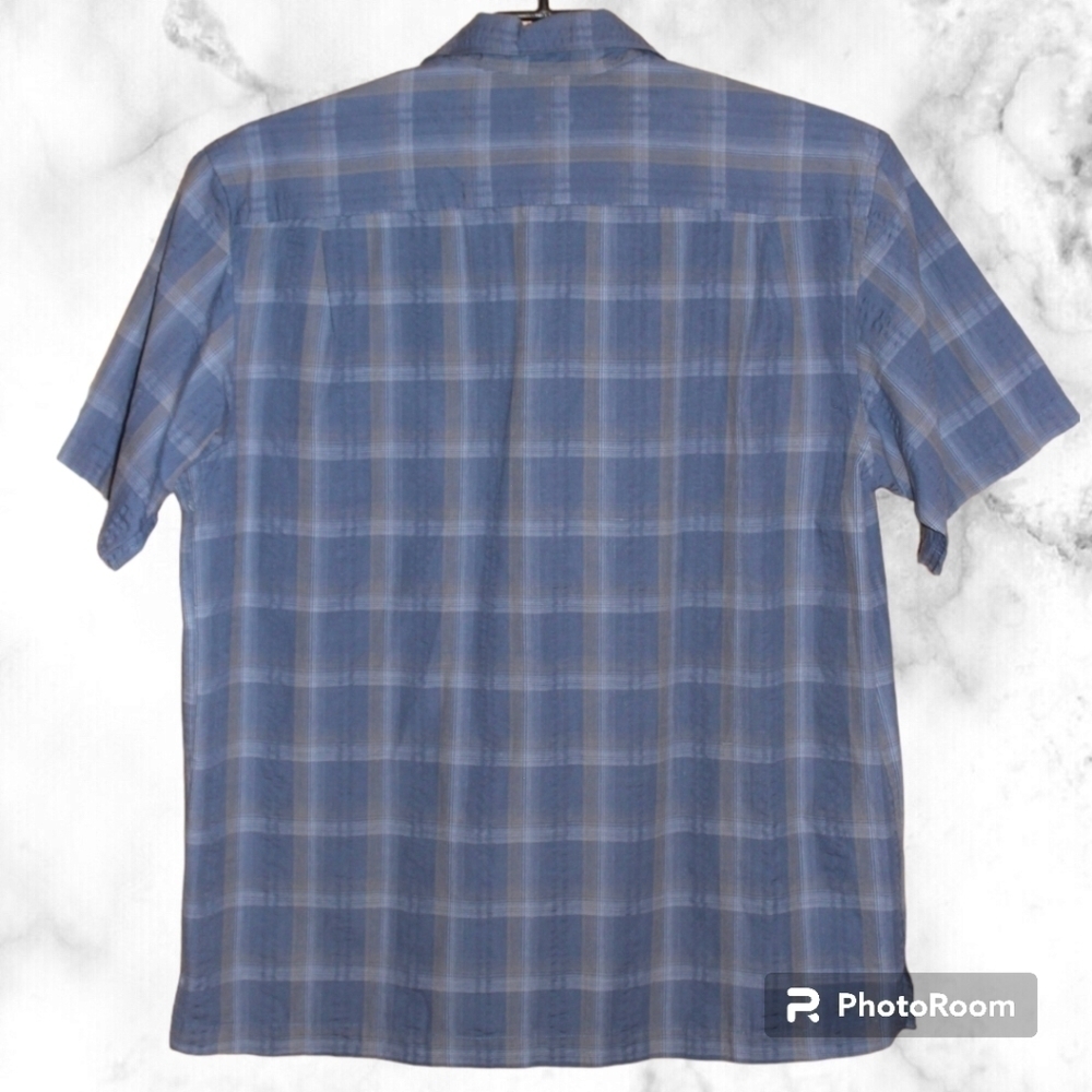 Sonoma Life Style Short Sleeve Plaid Shirt - Picture 2 of 5